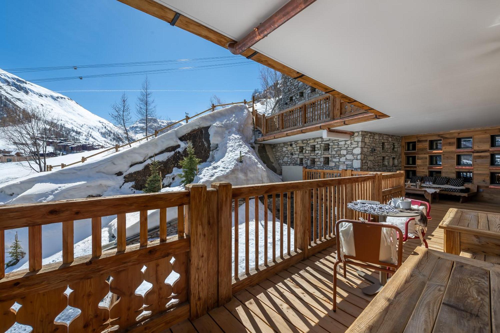 Penthouse Best View - Les Chalets Covarel Val-dʼIsère Zewnętrze zdjęcie